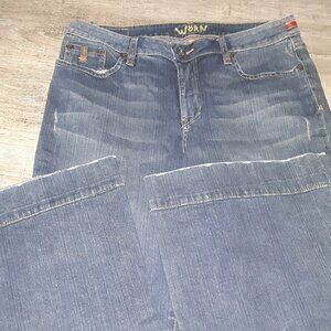 "Worn" Jeans * NWOT? * Blue Denim * Women's Size 10 * Boot Flare Bell Bottoms *